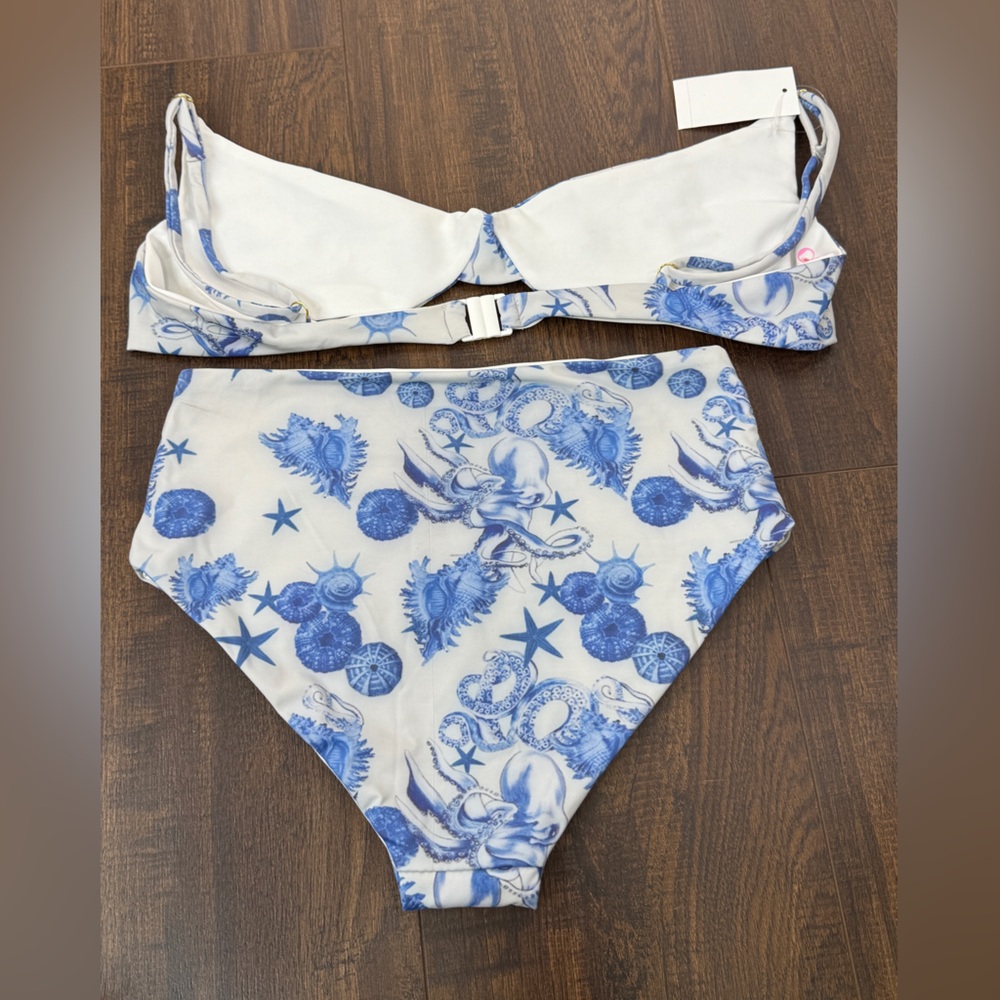 Oceanus Bruna High Rise Premium Bikini - Picture 11 of 15